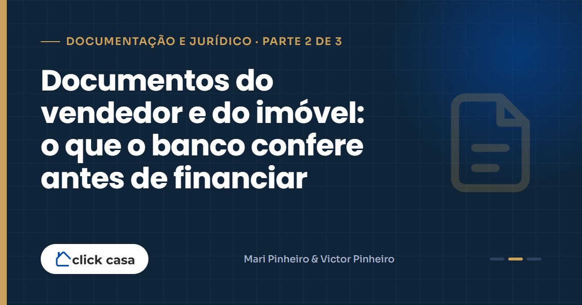 Matrícula e certidões do imóvel analisadas para o financiamento