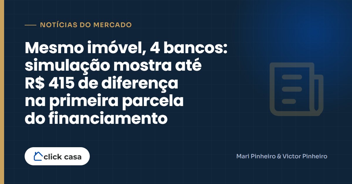Corretor comparando simulações de financiamento de bancos diferentes com o cliente